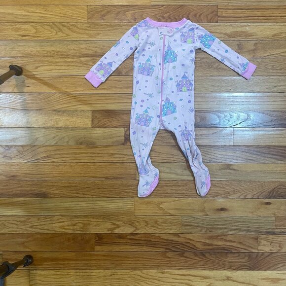 Girls 9 Month Footie Pajamas 6-Piece Lot - Picture 8 of 13